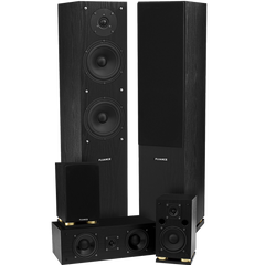 Fluance Sxhtb Bk High Definition Surround Sound Home Theater 5.0