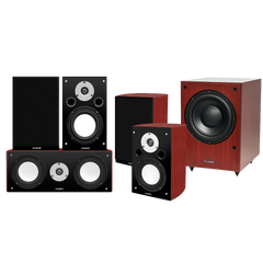 Fluance Xl Series 5.1 High Performance Compact Home Theater Surround Sound Speaker System With Db150 Powered Subwoofer