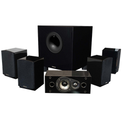 Energy 5.1 Take Classic Home Theater System Set Of Six Black